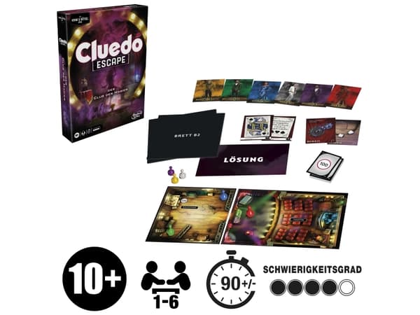 Cluedo Escape: The Illusionist''s Club, Board game, Escape, 10 yr(s)