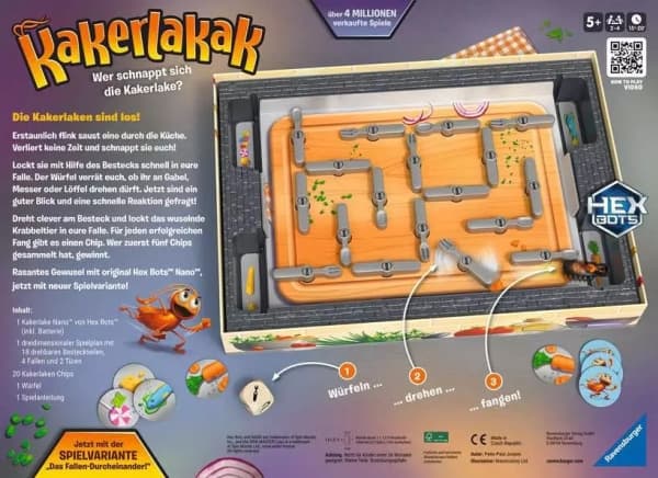 Ravensburger 20800, Brettspill, 5 år, 15 min