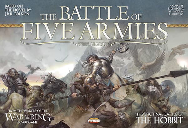 Lord of the Rings - Battle of the Five Armies - BrÃ¦tspil