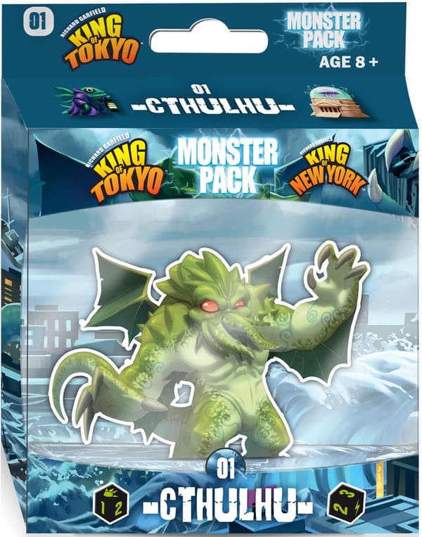King of Tokyo: Monster Pack 1 - Cthulhu - Brettspil