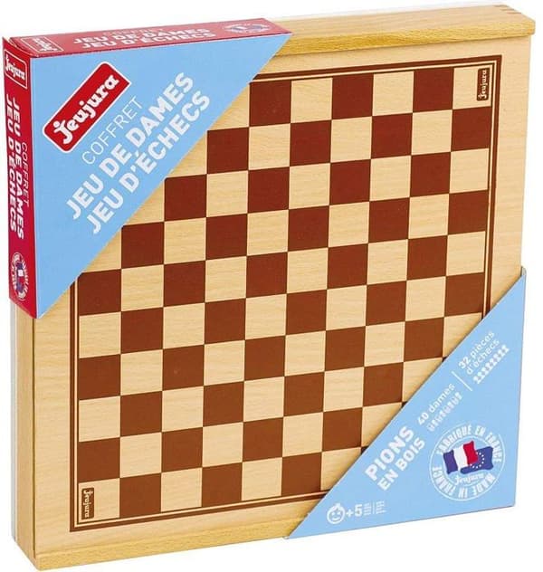 Dam och schackbox