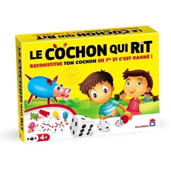 DUJARDIN - Cochon qui rit par 4 - Brädspel