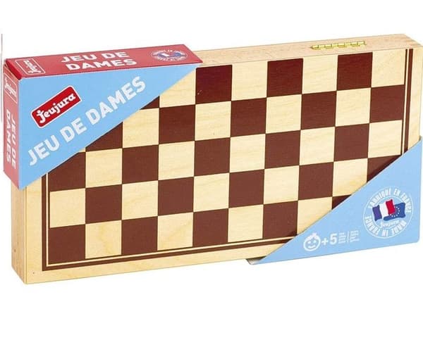 JEUJURA Checkers-spel - Vikbox