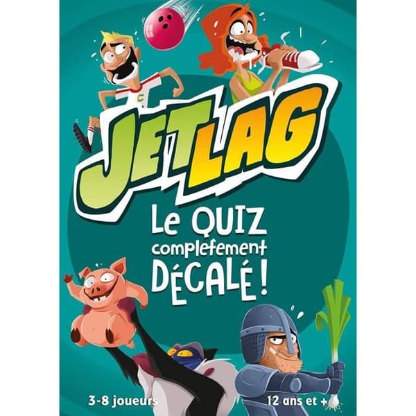 ASMODEE - JetLag - Brädspel - Blandat - Från 12 år