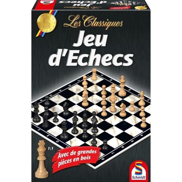 SCHMIDT OCH SPIELE Brädspel - Schackspel - Klassisk linje