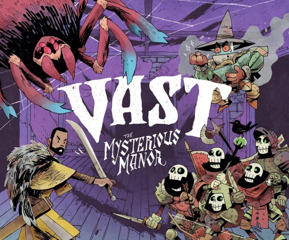 Vast: The Mysterious Manor - Lautapeli