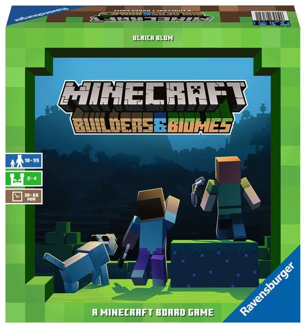 Ravensburger Minecraft: Builders & Biomes Brädspel Spel med brickor