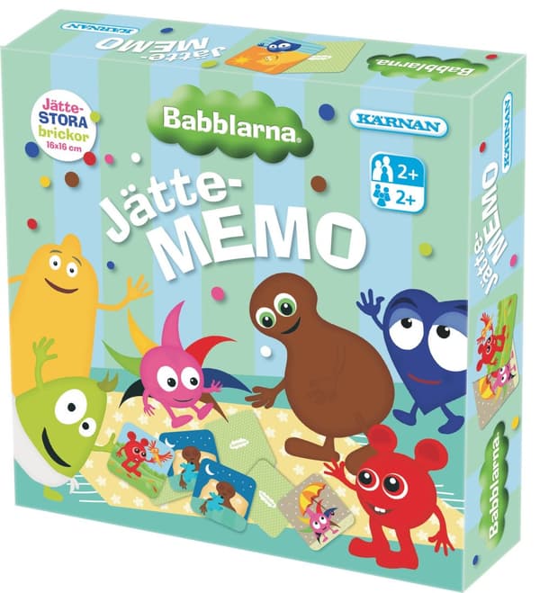 Babblarna Jättememo från 2år