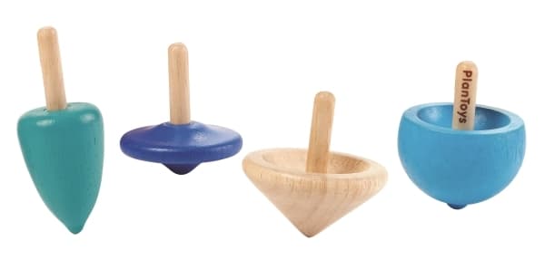 Økologiske spilsnurretoppe - PlanToys