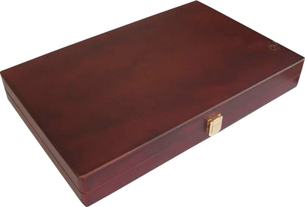 Backgammon 35x24cm træ indlagt