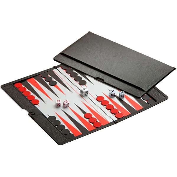 Philos Backgammon rejsesæt magnetisk