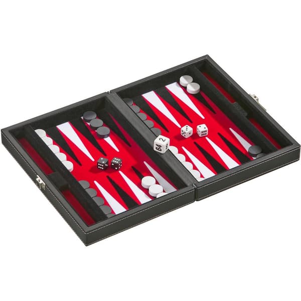 Philos Backgammon Tinos lille rød
