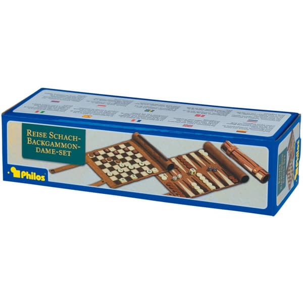 Philos Backgammon, skak og brikker r