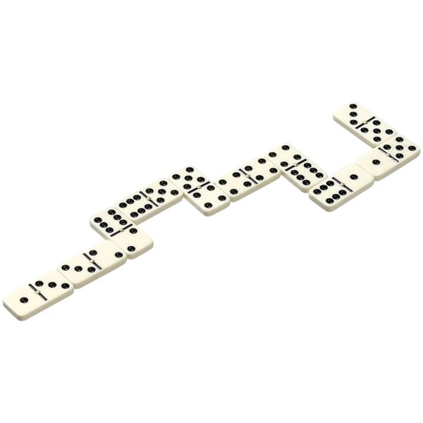 Philos Domino dobbelt 6 19x12cm