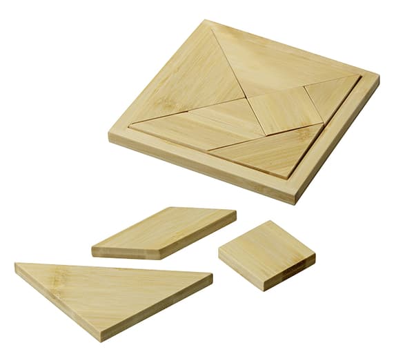 Philos Tangram bambus 155 x 155 mm
