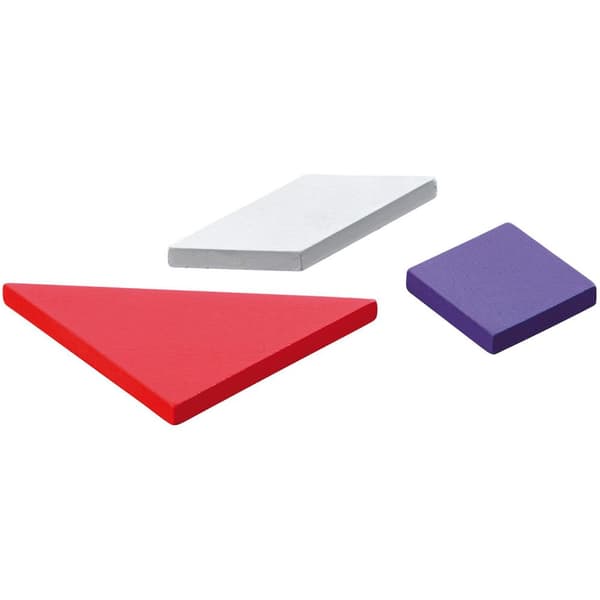 Philos Tangram farvet 15x15cm