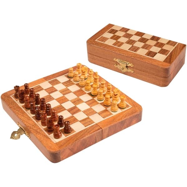 Philos schackuppsättning mini magnetisk