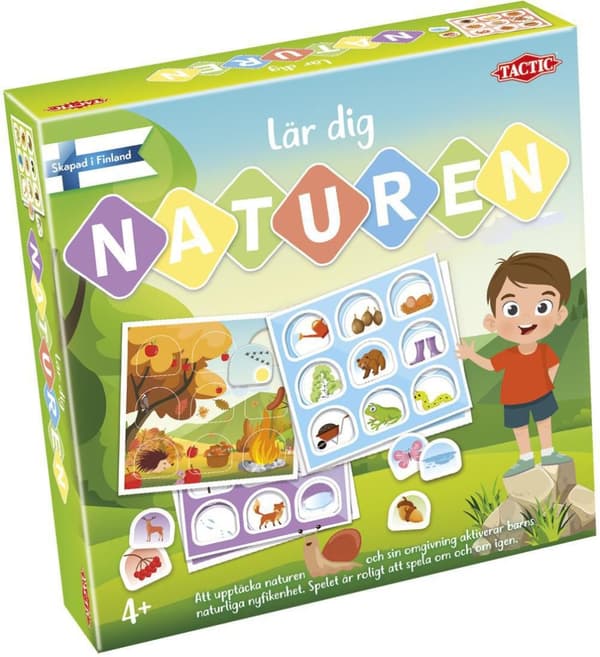 Spel Lär dig om naturen 4+