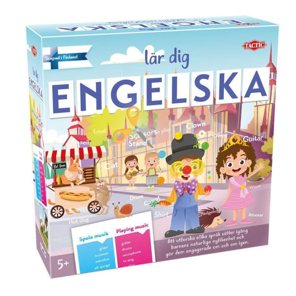 Spel Lär dig engelska 7+