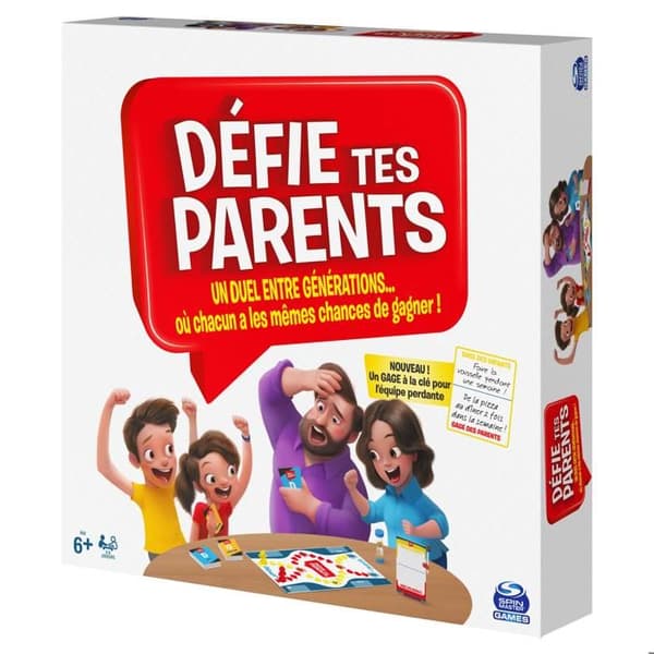 Utmana dina föräldrars spel - SPIN MASTER