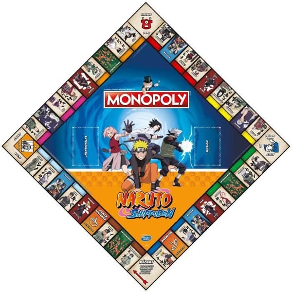 MONOPOL Naruto - brädspel