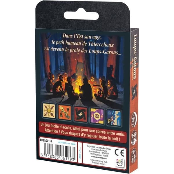 Les Loups -Garous de Thiercelieux (Edition 2021) - Asmodee - Brädspel - Dold rollspel - Gruppspel