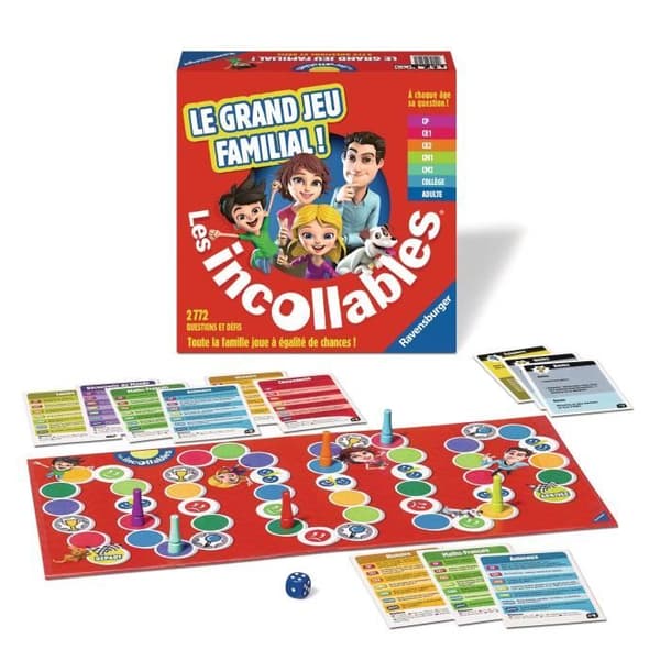 RAVENSBURGER - Det fantastiska familjespelet för Incollables