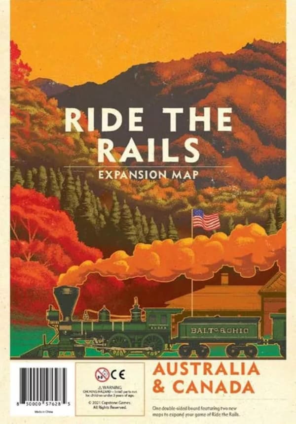 Ride the Rails: Australia & Canada - Brettspil