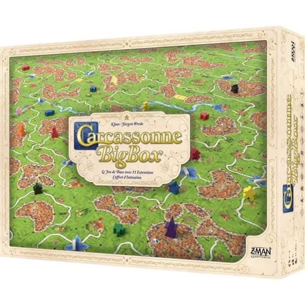 Carcassonne: Big Box 2021 | Ålder: 7+| Antal spelare: 2-6