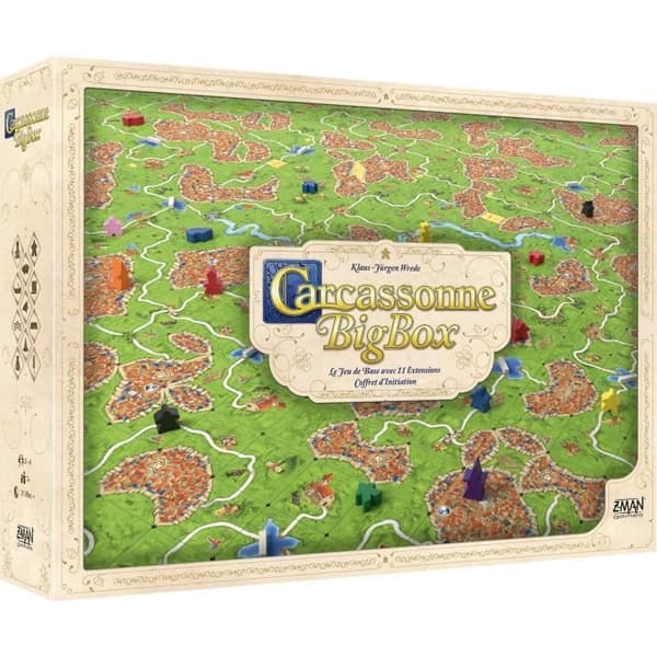 Carcassonne: Big Box 2021 | Ålder: 7+| Antal spelare: 2-6