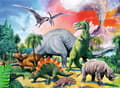 Miniatyrbild 2 av 3: Pussel Dinosaurier 100 bitar