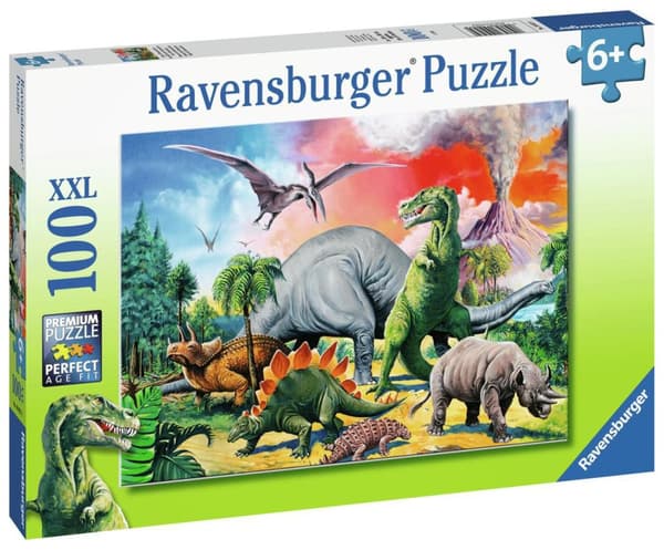 Pussel Dinosaurier 100 bitar