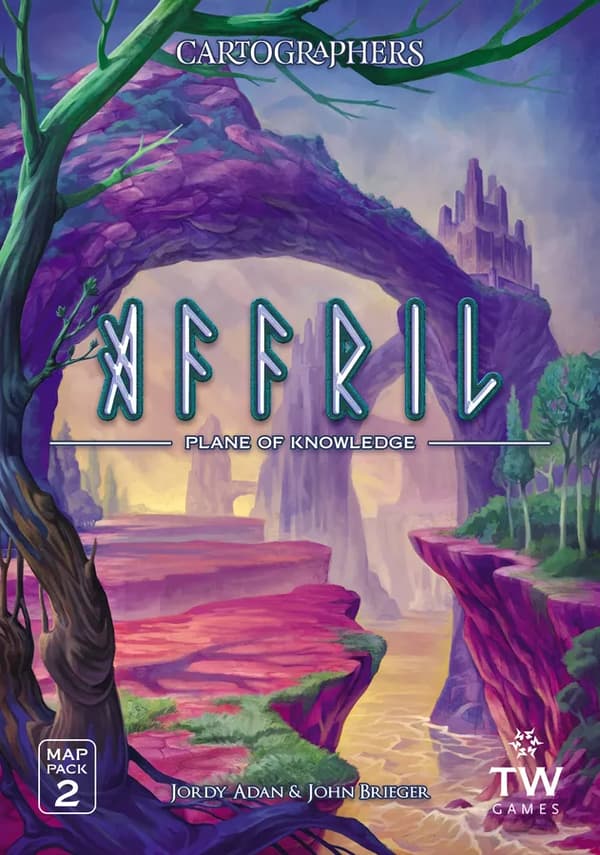 Cartographers: Map Pack 2 - Affril Plane of Knowledge - Brettspil