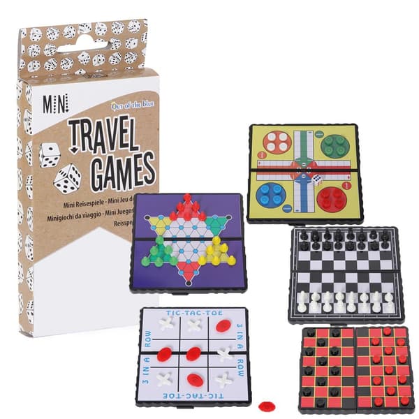 Magnetiska Mini Spel - Brädspel / Sällskapsspel / Familjespel