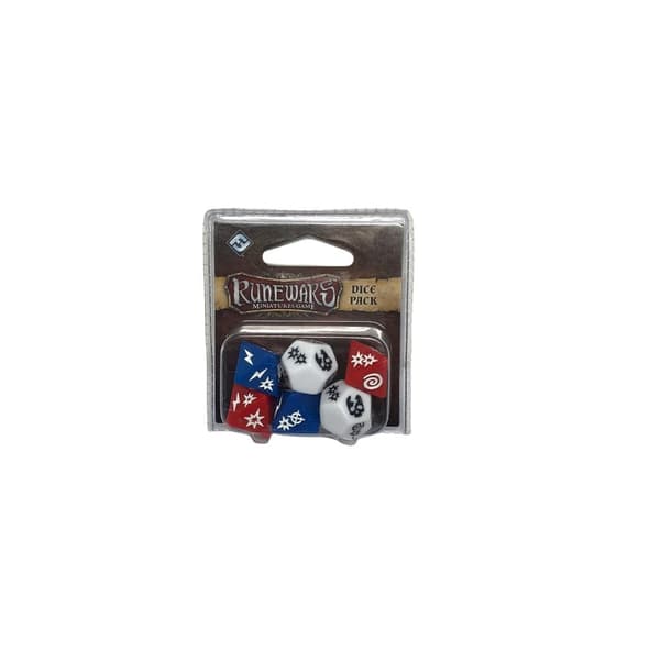 Runewars Miniatures Dice Pack 6 nya tärningar