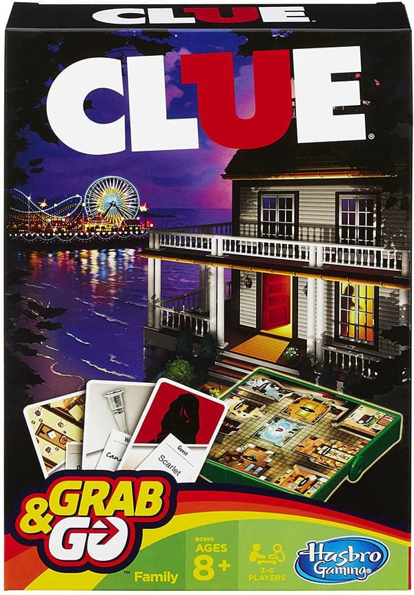 Clue Grab and Go-spel (Resestorlek)