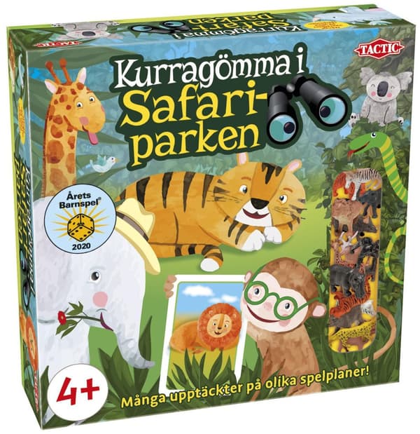 Spel Kurragömma i Safariparken från 4år
