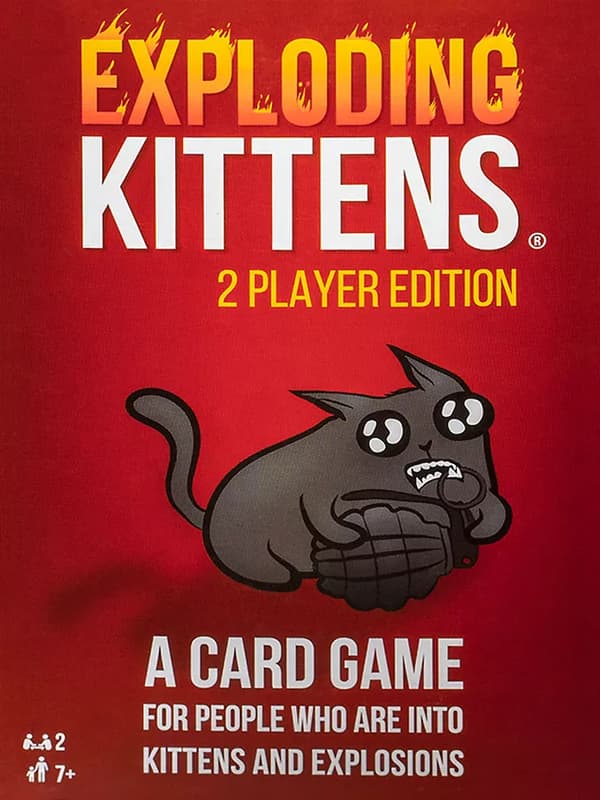 Exploding Kittens: 2 Player Game - Brädspel