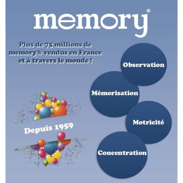 HARRY POTTER Grand memoryÂ® - Klassiskt pedagogiskt spel - Minnesspel - Ravensburger-Från 4 år