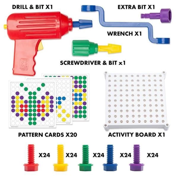 Designa aktivitetskit - Drill - Lärresurser - Blandat - 3 år och uppåt - Barn