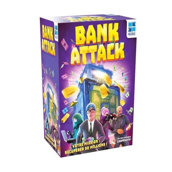 MEGABLEU Bank Attack atmosfäriskt samarbetsspel