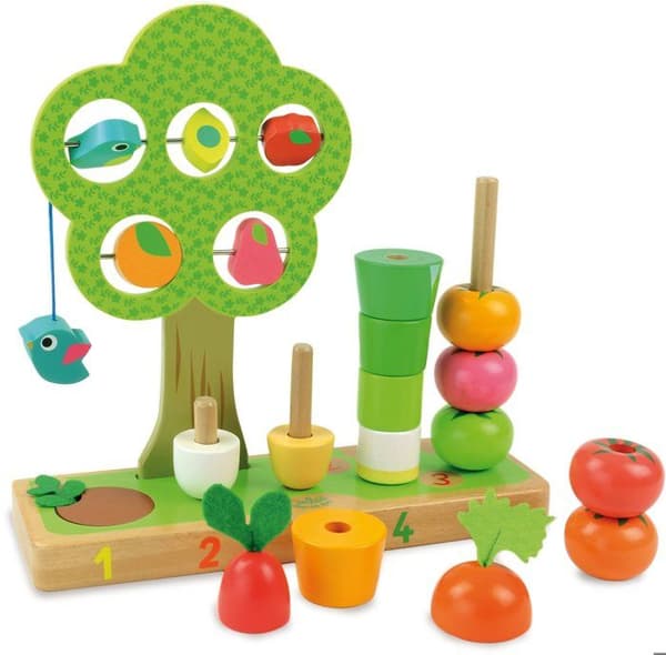 Tidig inlärningsspel - VILAC - Jag lär mig att räkna grönsaker - Baby - 1 spelare eller fler - 10 min