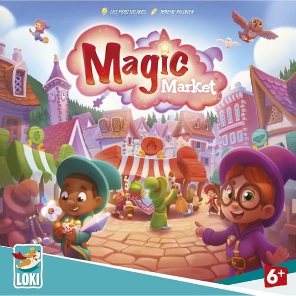 Magic Market brädspel - LOKI - Från 6 år - Flerfärgad - 30 min