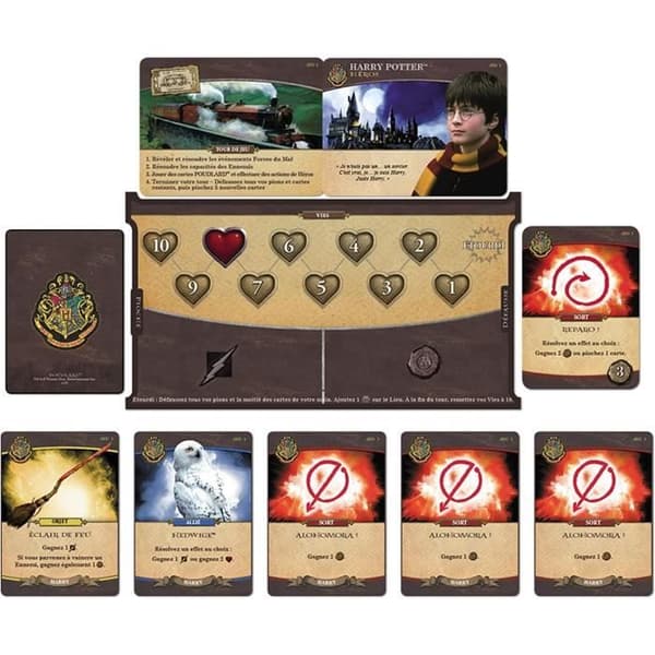 HP: Battle at Hogwarts - Asmodee - Brädspel
