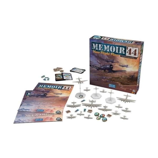Days of Wonder Memoir '44 Game New Brown Flight Plan