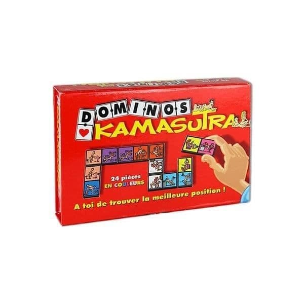 Dominospel - Kamasutra - 24 bitar - sexigt spel för par