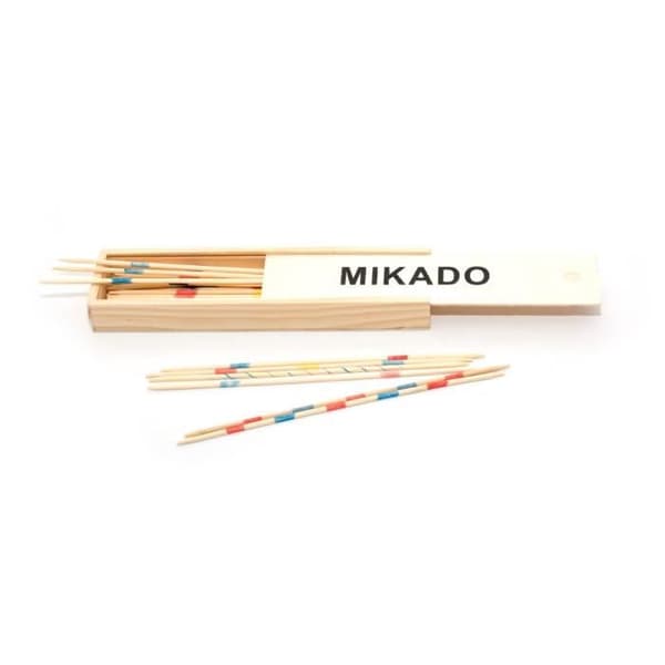 THE TREE TO PLAY Mikado i trä 25 cm - Pennaskrin i trä