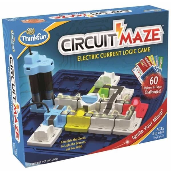 Thinkfun Circuit Maze 541008 elektrisk ström logikspel