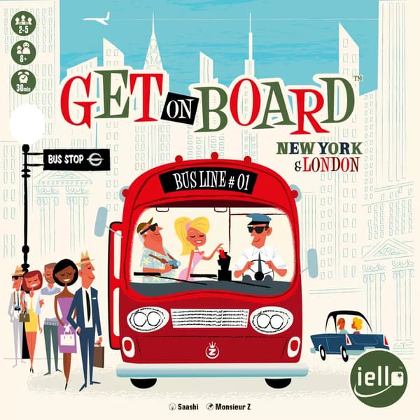 Get on Board: New York & London - Brädspel