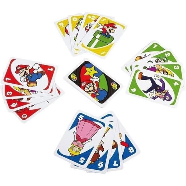 Mattel Games - Uno Super Mario Bros - Kortspel - Från 7 år DRD00